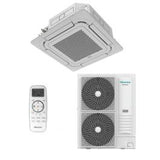 Ar Condicionado Split Cassete 4 Vias 60000 BTUs Inverter Hisense Frio AUW-60T6RNC - 380V