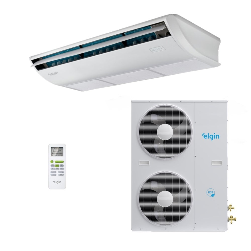 Ar-Condicionado Split Piso Teto Elgin Eco 80.000 BTUs Só Frio 220V Trifásico