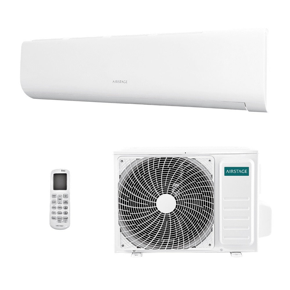 Ar-Condicionado Split HW Inverter Airstage Essencial Fujitsu 12.000 BTUs R-32 Só Frio 220V