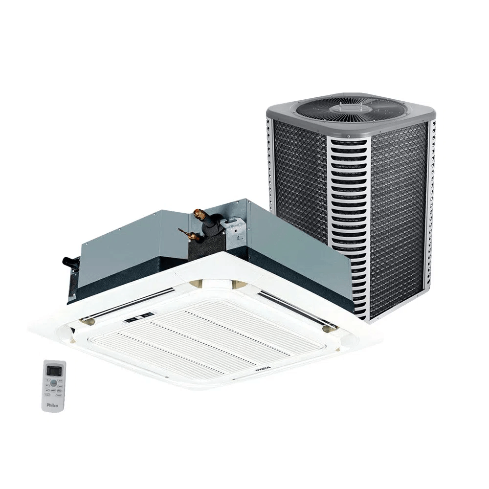 Ar Condicionado Split Cassete Philco 60.000 BTU/h Quente e Frio Trifásico PAC60000CQFM5 – 380 Volts
