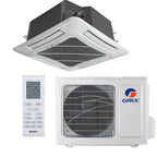 Ar Condicionado Split Cassete Inverter Gree 24000 BTU/h Quente e Frio Monofásico GKH24D3FI - 220 Volts