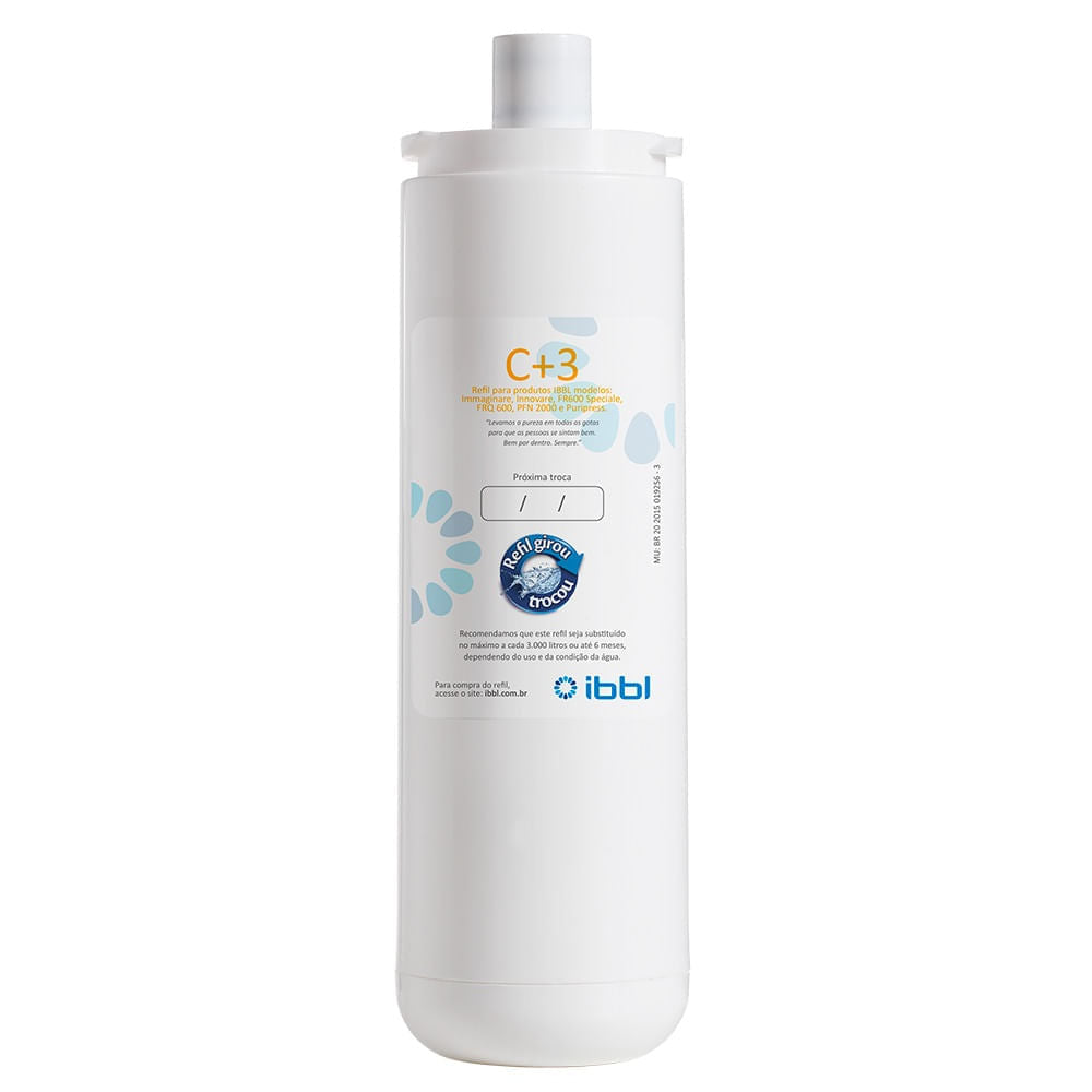 Refil IBBL C+3 para Purificador de Água