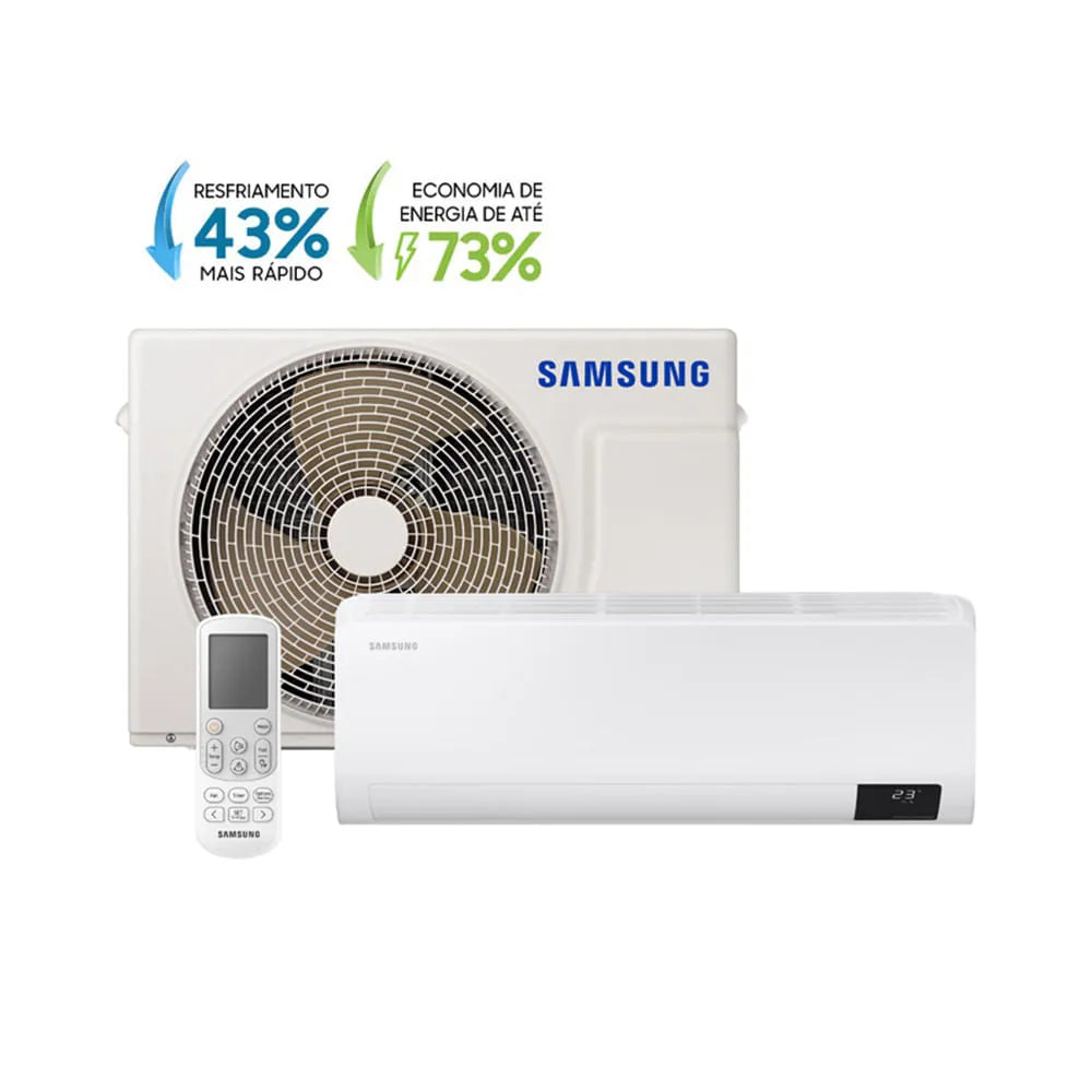 Ar Condicionado Split Inverter Samsung 12.000 Btus Digital Ultra Frio 220 Volts AR12BVHZCWKNAZ