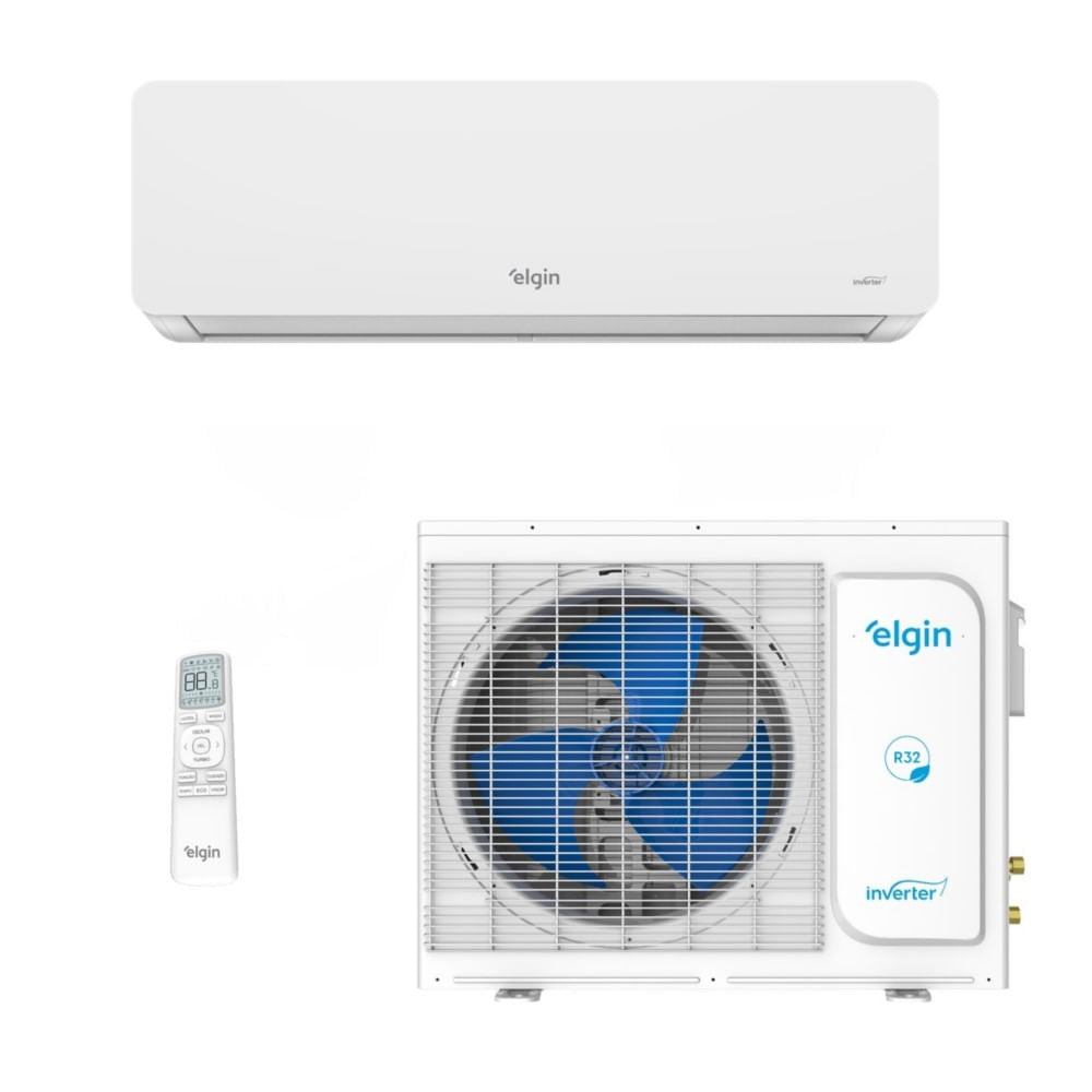 Ar-Condicionado Inverter Split Hi Wall Elgin Eco Dream Wi-Fi 9.000 BTUs R-32 Só Frio 220V