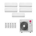 Ar-Condicionado Mini VRF LG 5HP (1x Evap HW 7.000 + 2x Evap HW 9.000 + 2x Evap HW 24.000) Quente/Frio 220V