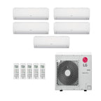 Ar-Condicionado Mini VRF LG 5HP (1x Evap HW 7.000 + 2x Evap HW 9.000 + 2x Evap HW 24.000) Quente/Frio 220V