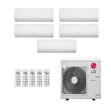 Ar-Condicionado Mini VRF LG 5HP (1x Evap HW 7.000 + 2x Evap HW 9.000 + 2x Evap HW 24.000) Quente/Frio 220V