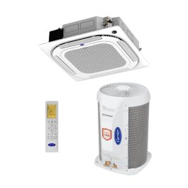Ar Condicionado Split Cassete 4 Vias 28000 BTUs Inverter Carrier Quente/Frio 38TVQD28515MC - 220V