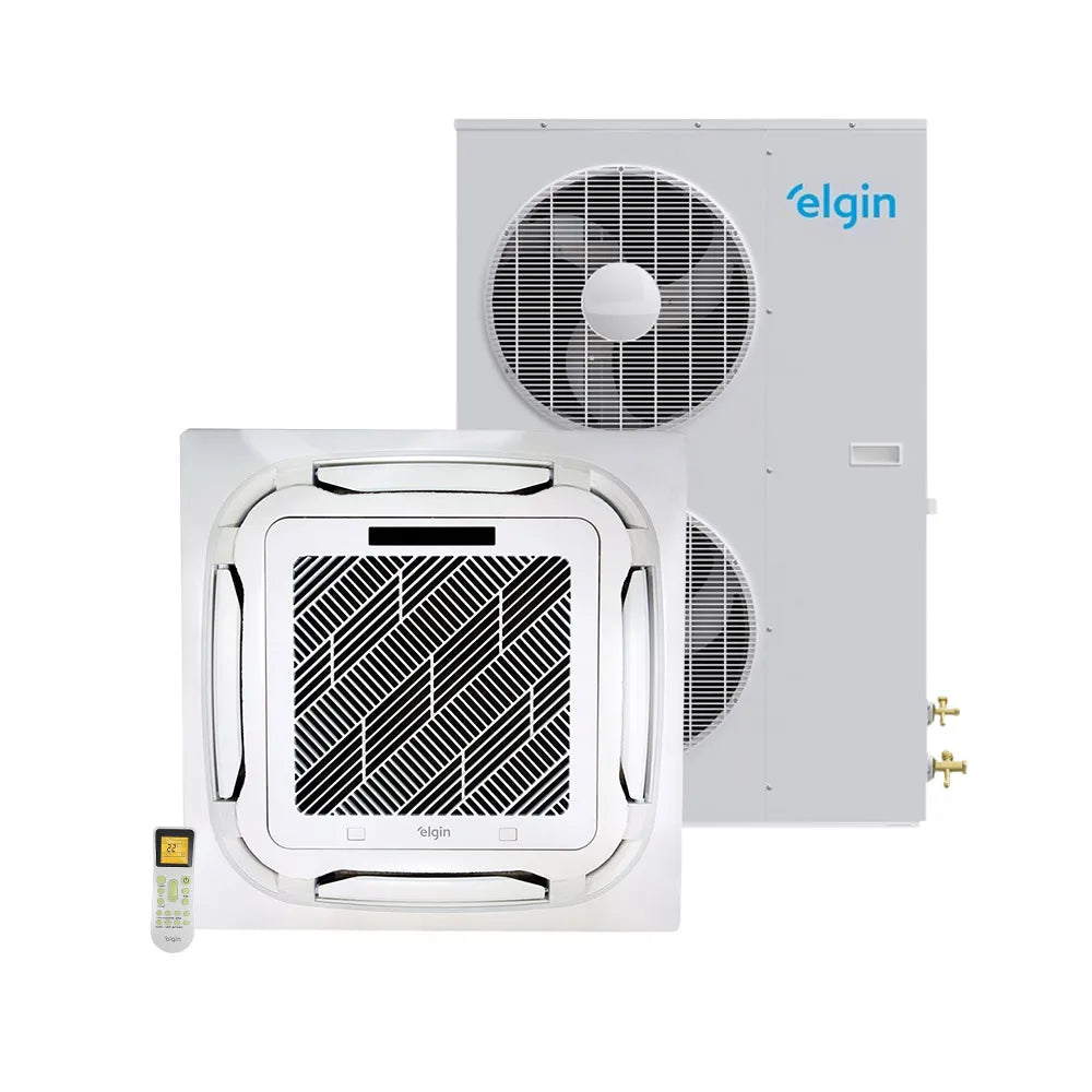 Ar Condicionado Split Cassete Elgin Plus 48000 BTU/h Frio Trifásico 45KPFI48B2NB – 380 Volts