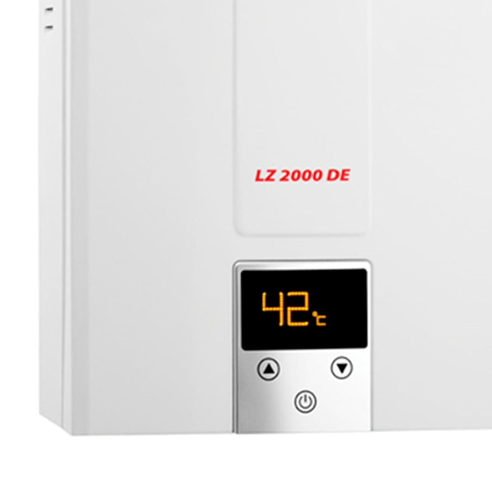 Aquecedor de Água a Gás Lorenzetti LZ 2000DE GN 20 Litros Branco Bivolt