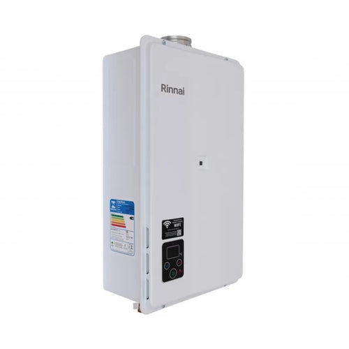Aquecedor de Água a Gás Rinnai E27 GLP 27 Litros Branco Bivolt