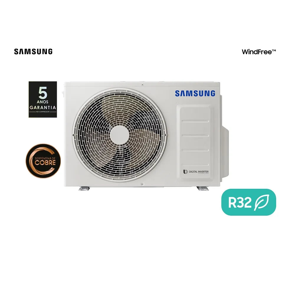 Ar Condicionado Cassete Samsung WindFree 17000 BTU/h Quente e Frio Monofásico AC018DN1DKG/AZ – 220 Volts
