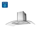 Coifa de Parede Fischer Talent CTF090 90 cm Vidro - 220 Volts