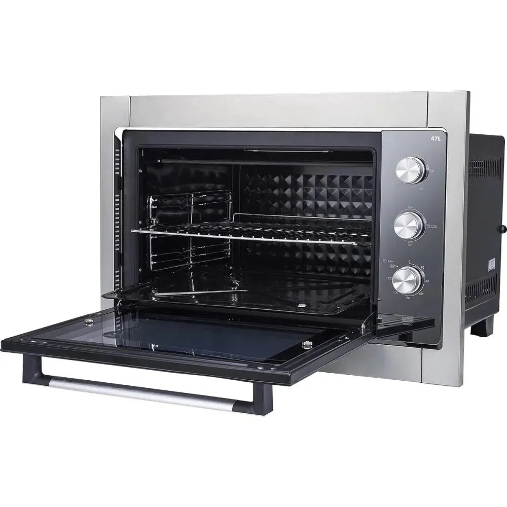 Forno Elétrico de Embutir Britânia 47 Litros Limpeza Prática Inox BFE47P - 220 Volts
