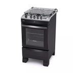 Fogão de Piso Itatiaia 4 Bocas Dream Preto – Bivolt