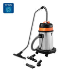 Aspirador de Pó para Sólidos e Líquidos Tramontina 30 Litros 1400W Inox - 127 Volts