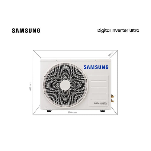 Ar Condicionado Split Hi Wall Samsung Inverter WindFree 9000 BTU/h Quente e Frio AR09TSHCBWKNAZ – 220 Volts