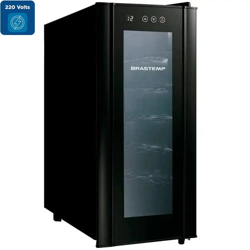 Adega Brastemp 12 Garrafas com Painel Touch Preta BZC12BE – 220 Volts