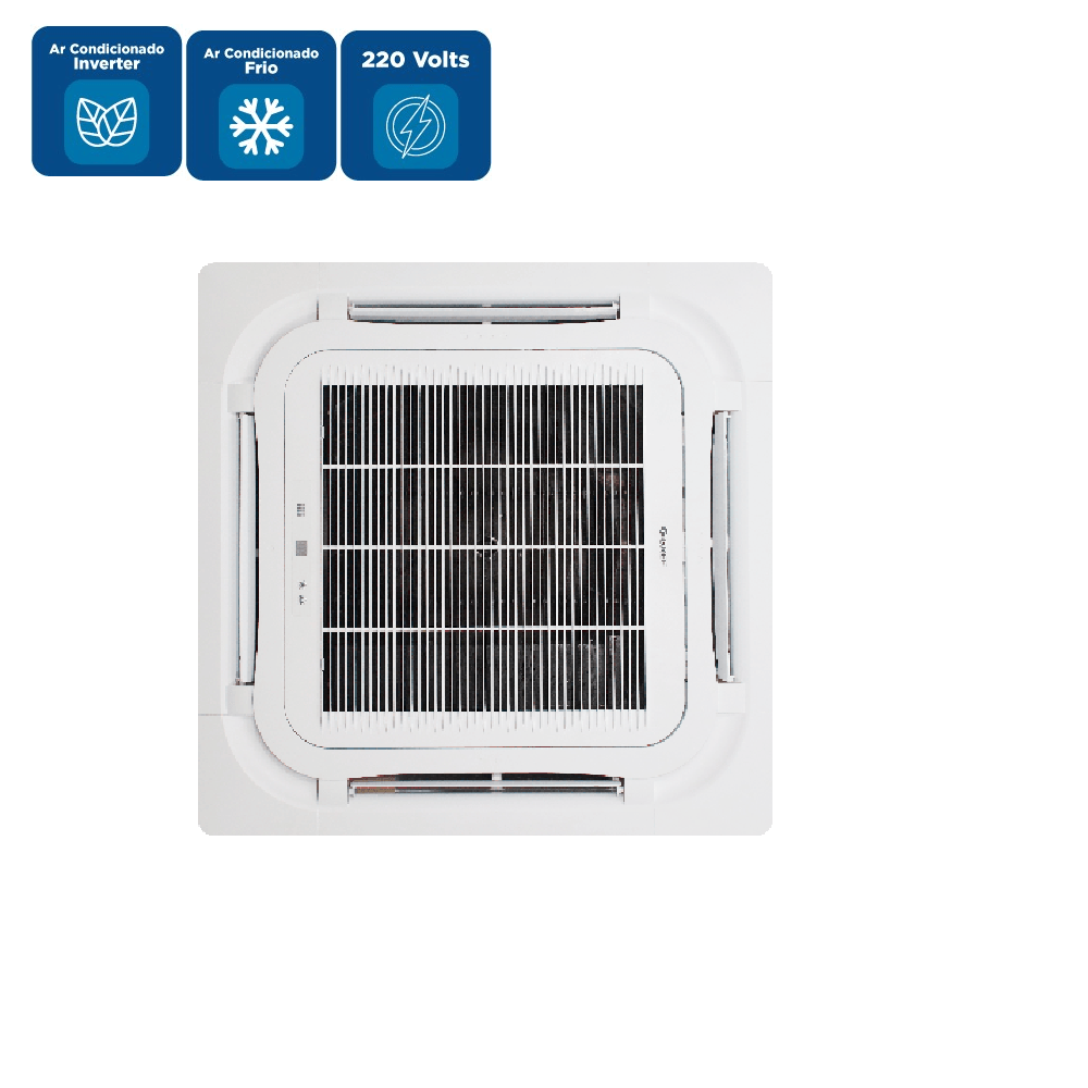 Ar Condicionado Split Cassete Inverter Gree G-Prime Plus 24000 BTU/h Frio Monofásico GULD24T1/A-S(B) – 220 Volts