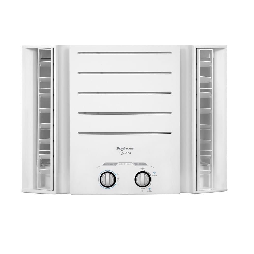 Ar-Condicionado Janela Manual Springer Midea QCK078BB 7.500 BTUs Só Frio 127V