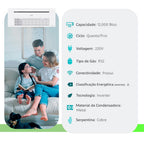 Ar Condicionado Split Cassete 1 Via - Inverter R-32 - Elgin - 12.000 BTUs - Quente/Frio - 220V Monofásico