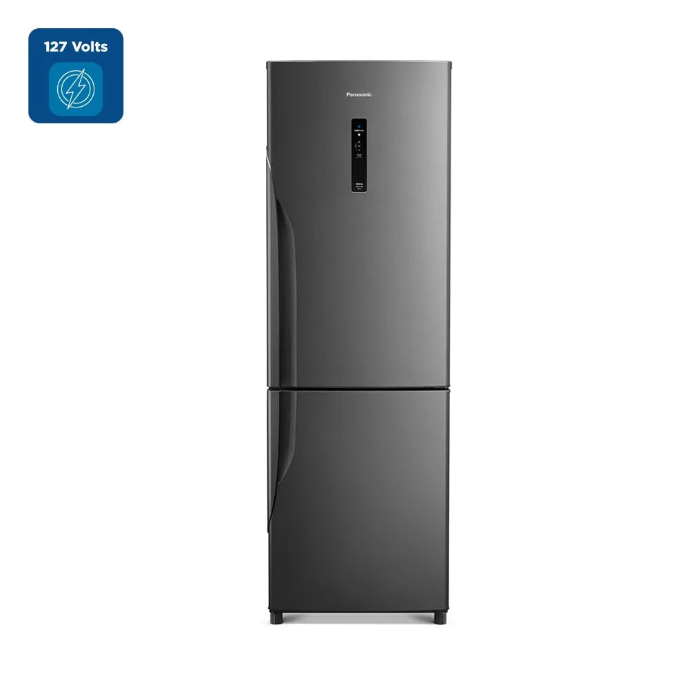 Refrigerador Panasonic Frost Free 407 Litros Inverter Titânio BB41 - 127 Volts