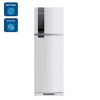 Refrigerador Brastemp 400 Litros Frost Free Duplex com Freeze Control Branco BRM54JB - 220 Volts