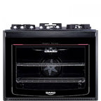 Fogão de Embutir Dako 5 Bocas Turbo Glass Preto - Bivolt