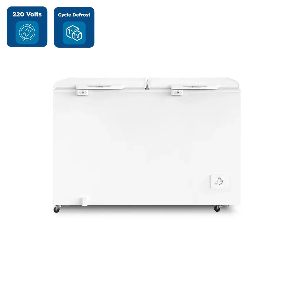 Freezer Horizontal Electrolux 400 Litros 2 Portas Branco H440 – 220 Volts