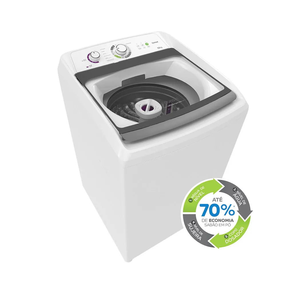 Lavadora de Roupas Consul 12Kg CWH12AB – 220 Volts