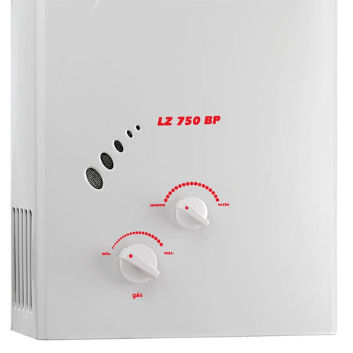 Aquecedor de Água a Gás Lorenzetti LZ 750BP GLP 7 Litros