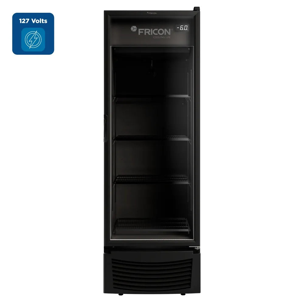 Cervejeira Fricon 569 Litros Total Black Preta VCFC 569 V - 127 Volts