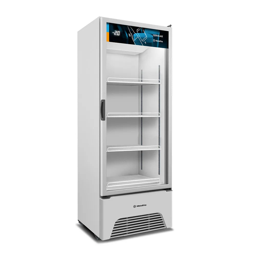 Cervejeira Metalfrio 513 Litros Optima Porta de Vidro Branca VN50AH – 127 volts