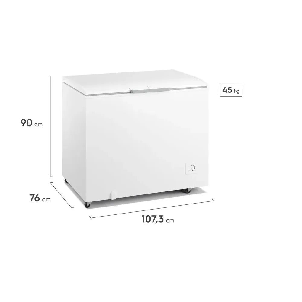 Freezer Horizontal Electrolux 314 Litros Cycle Defrost Branco HI330 – 220 Volts