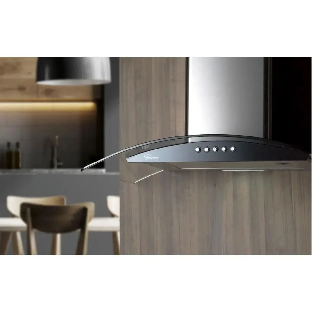 Coifa de Parede Fischer 60cm Talent Fit Inox - 220 Volts