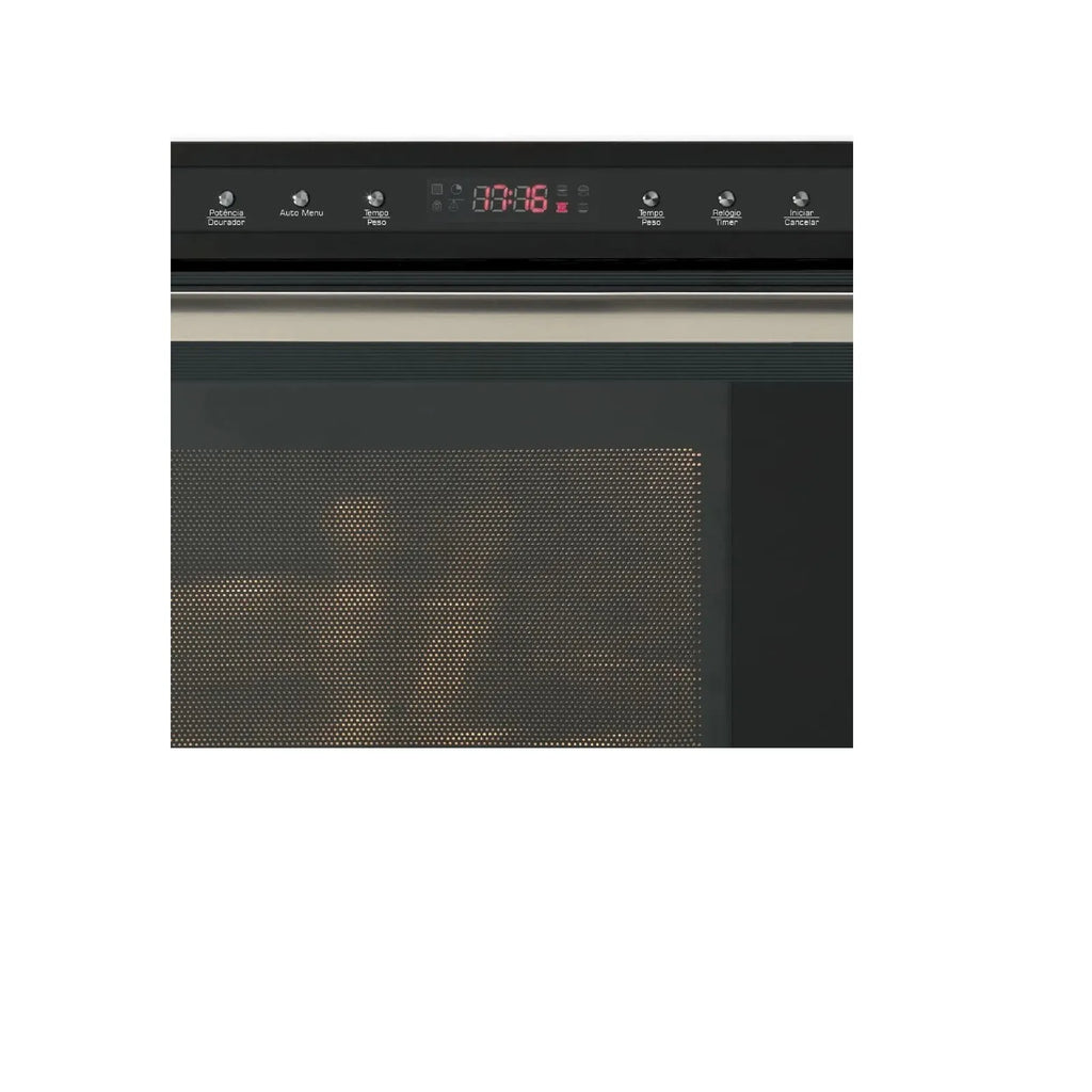 Micro-ondas de Embutir Fischer 25 Litros Infinity Dourador Preto 220V
