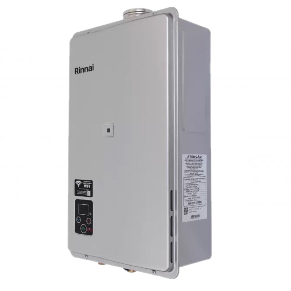 Aquecedor de Água a Gás Rinnai E33 GLP 32,5 Litros Prata Bivolt