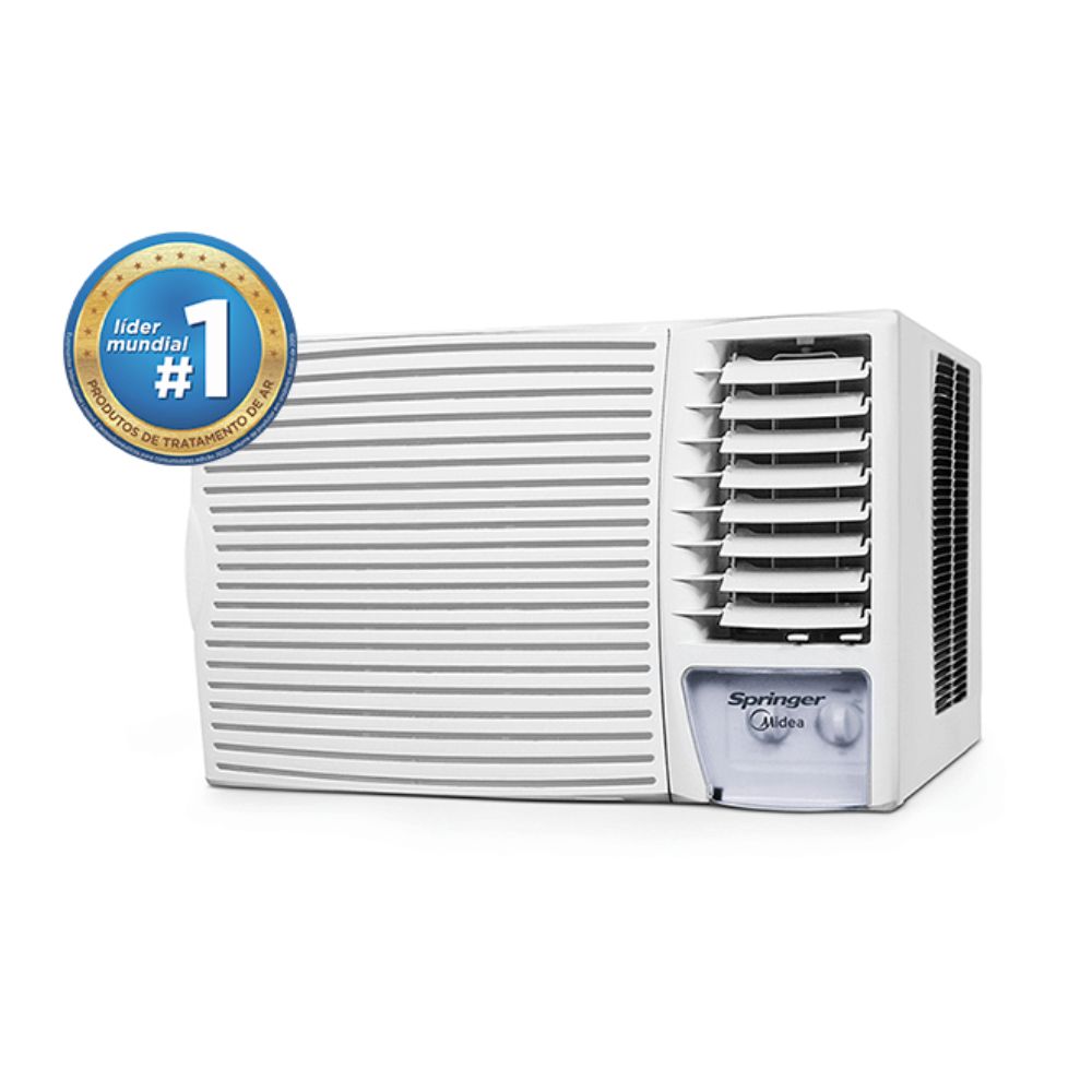 Ar Condicionado Janela 18000 BTUs Springer Midea Mecânico Frio ZCK185BB - 220V