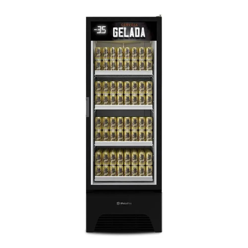 Cervejeira Metalfrio 572 Litros Optima Gelada Porta de Vidro VN50AH – 127 volts