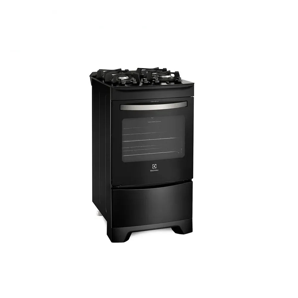 Fogão de Piso Electrolux 4 Bocas Preto 52LPV - Bivolt