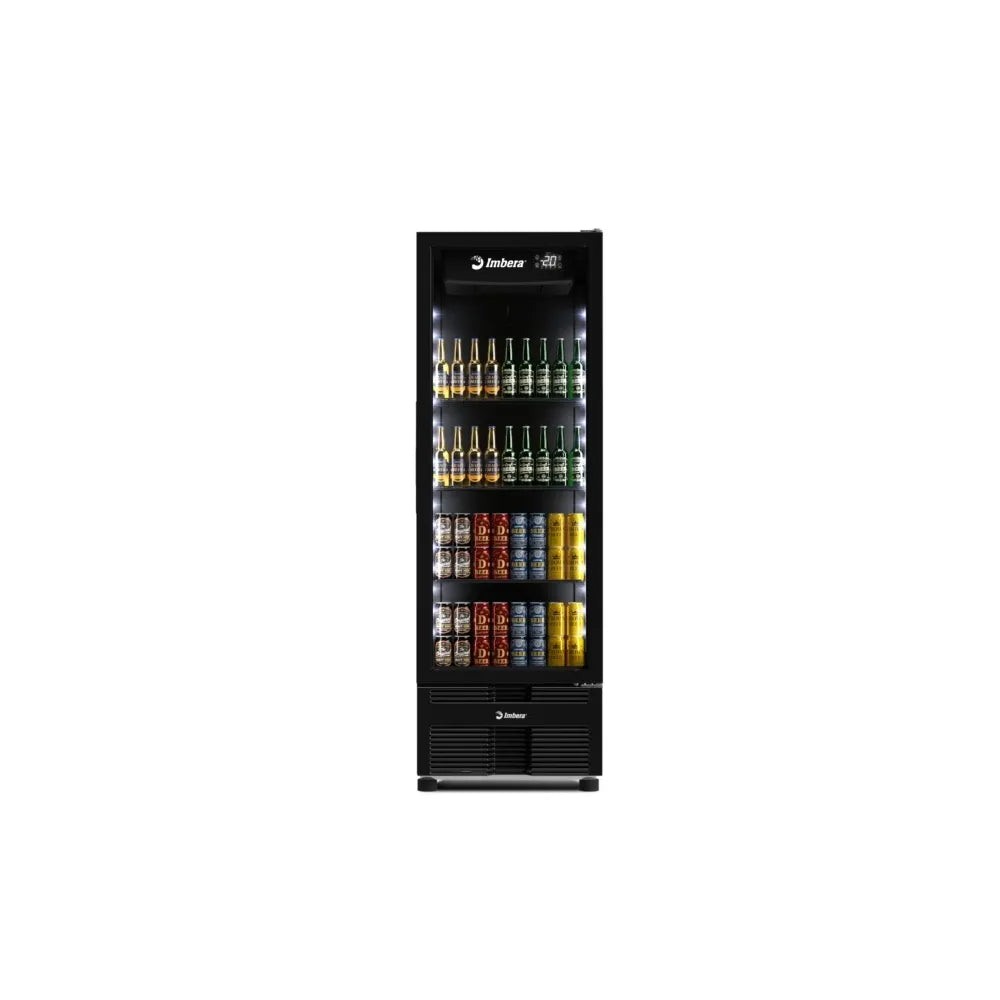 Cervejeira Imbera 453 Litros Porta de Vidro Full Black Preto CCV315 - 127 Volts