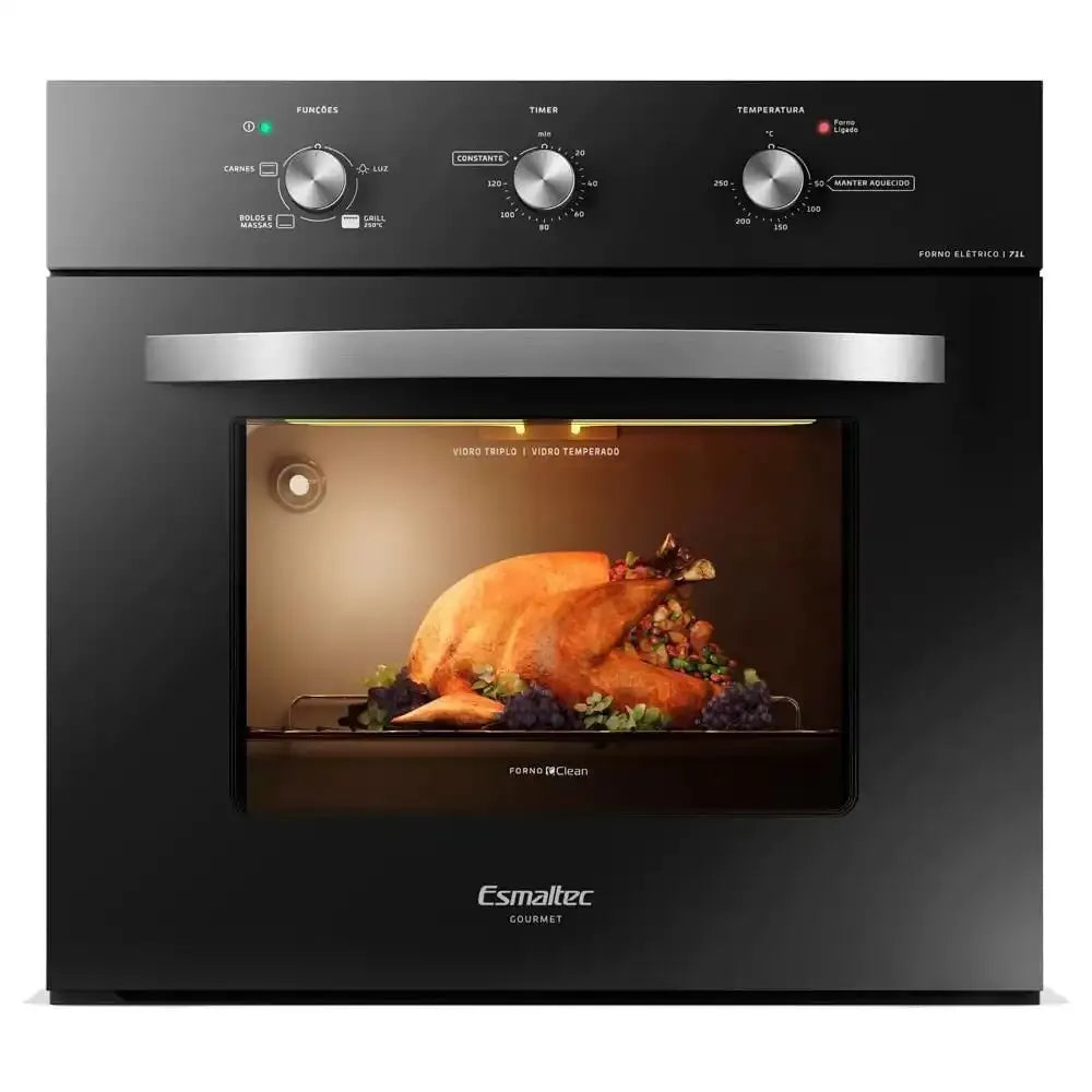 Forno de Embutir Esmaltec 71 Litros FE0171 Preto - 220 Volts