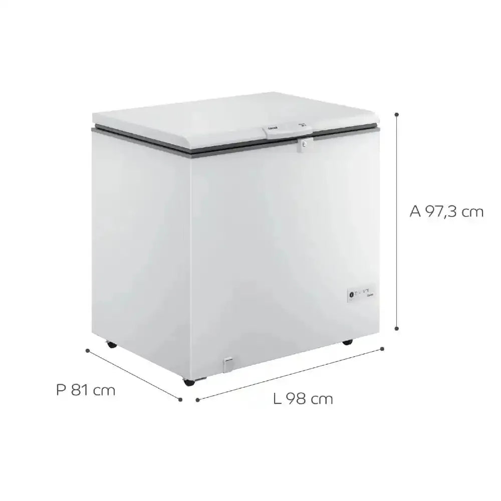 Freezer Horizontal Consul 309 Litros CHA31FB Branco - 220 Volts
