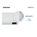 Ar Condicionado Split Hi Wall Inverter Samsung WindFree Sem Vento 22000 BTU/h Frio AR24AVHABWKNAZ – 220 Volts