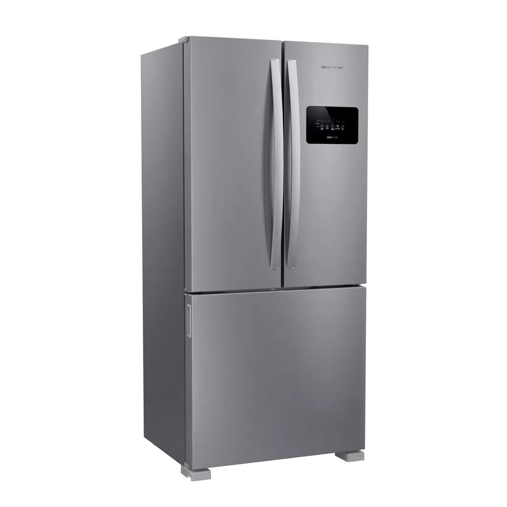 Refrigerador Brastemp 559 Litros Frost Free French Door Inox BRO85MK - 127 Volts