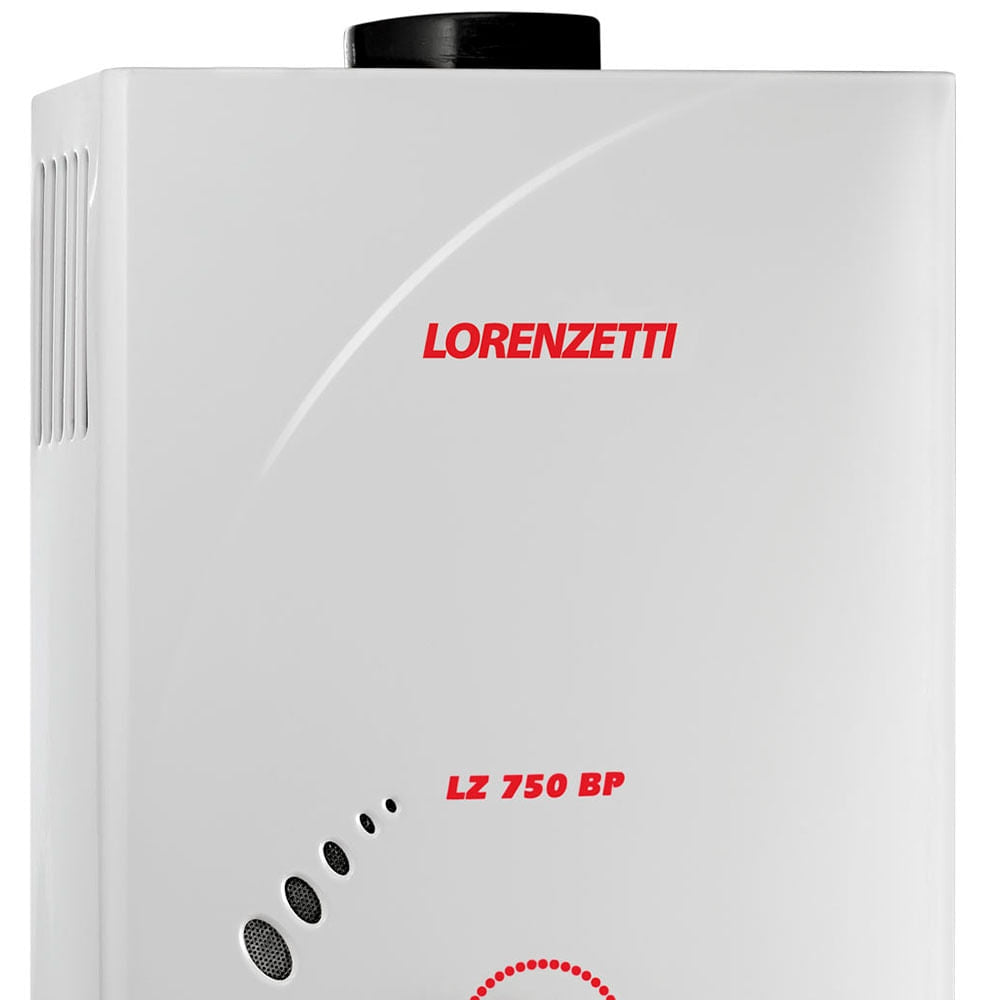 Aquecedor de Água a Gás Lorenzetti LZ 750BP GLP 7 Litros