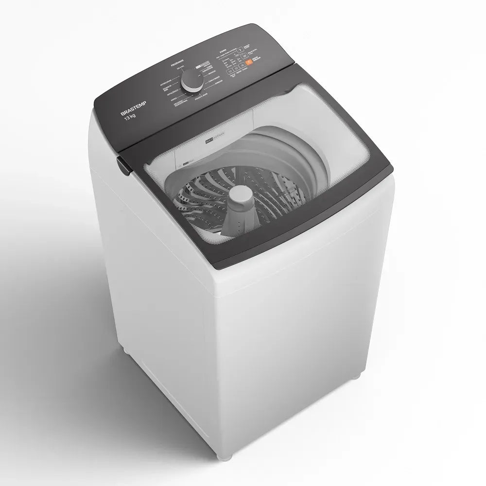 Lavadora  Brastemp 13Kg com Ciclo Tira Manchas Advanced e Ciclo Antibolinha Branca BWK13AB – 220 Volts