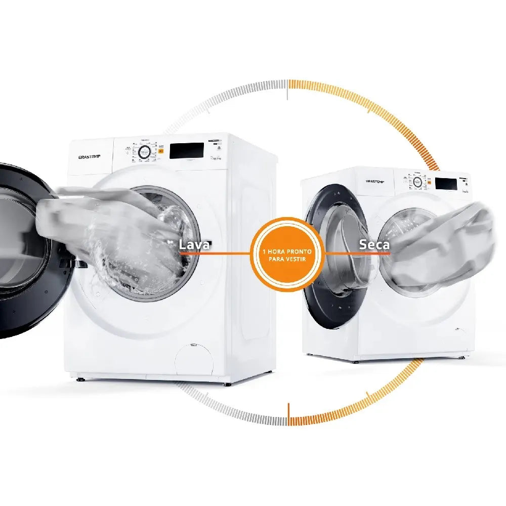 Lava e Seca Brastemp 10kg Branca BNQ10AB – 220 Volts