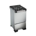 Fogão de Piso Mueller 4 Bocas Decorato Vetro Inox – Bivolt