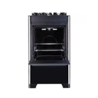 Fogão de Piso Dako 4 Bocas Magister com Mesa de Vidro Preto – Bivolt